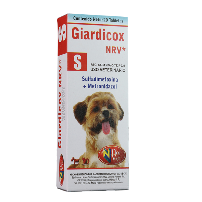 Giardicox S 20 Tabletas - Norvet Giardicox S 20 Tabletas - Norvet
